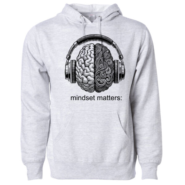 Mindset Matters Hoodie Black Logo Thumbnail